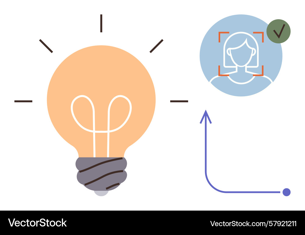 Innovative solutions with user-centric approach Vector Image