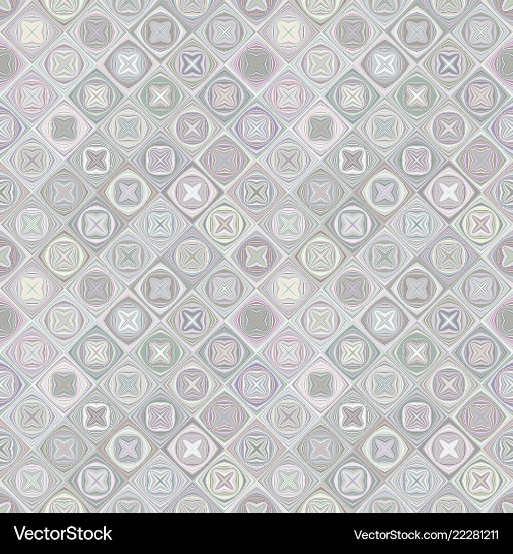 Repeating diagonal shape pattern - mosaic vector image