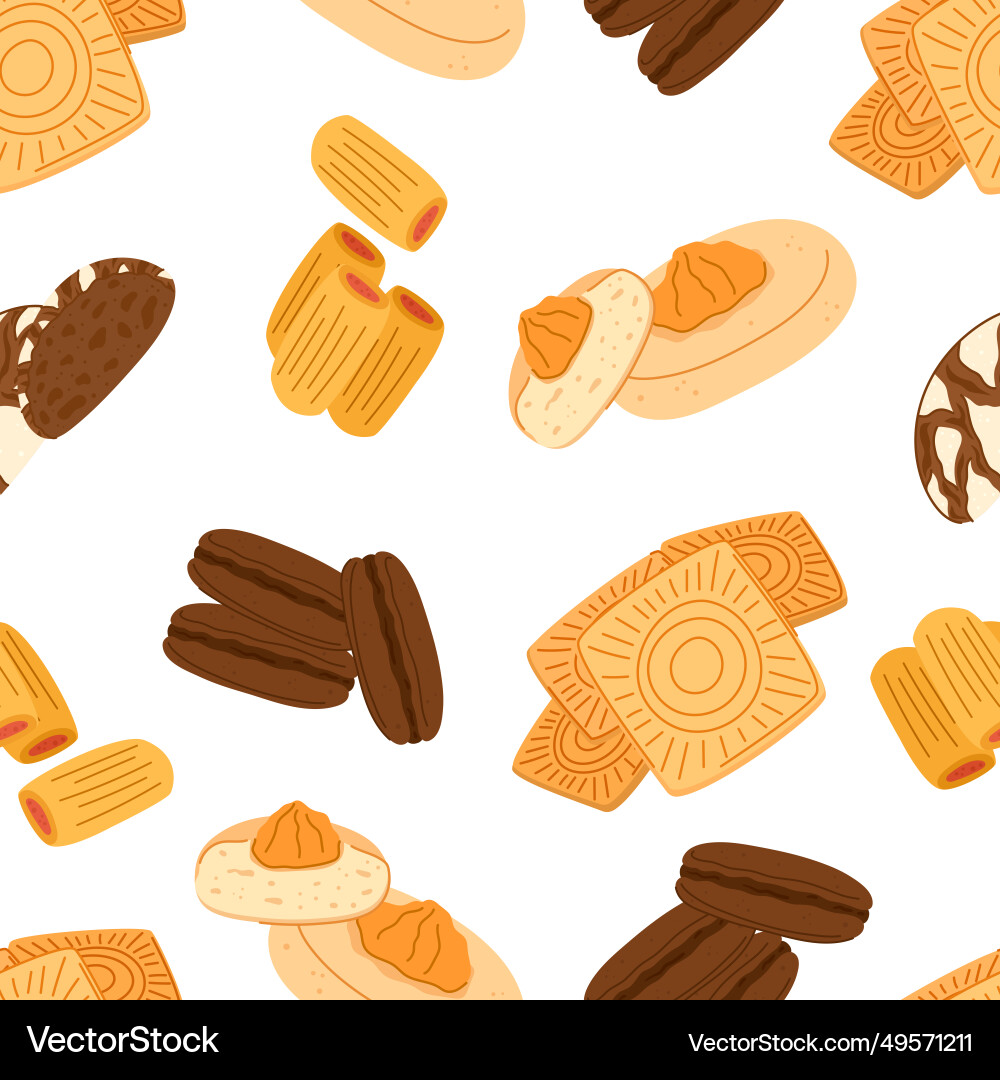 Seamless pattern featuring delightful array Seamless pattern featuring delightful array vector image
