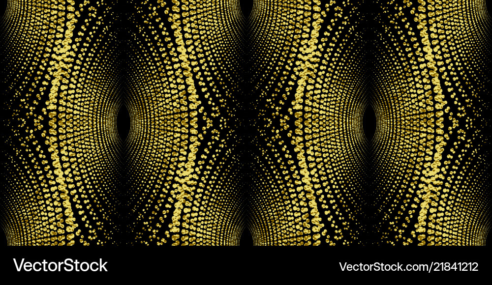 Abstract geometric pattern with points vector image