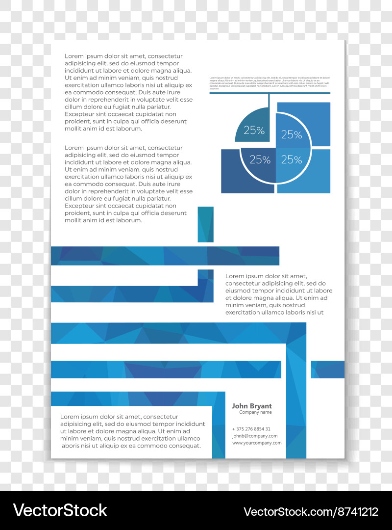 Abstract layout background for web vector image