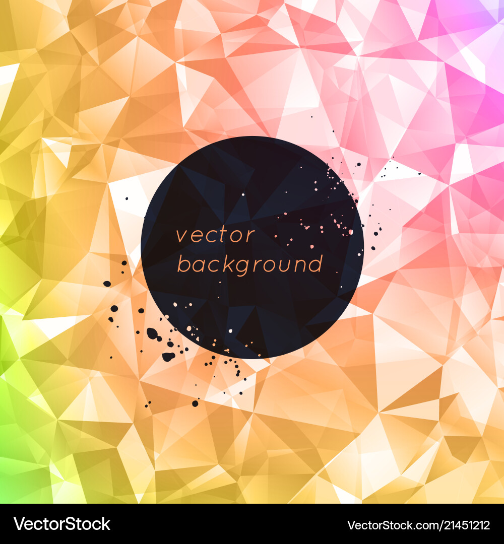 Abstract triangular background with place for text Abstract triangular background with place for text vector image