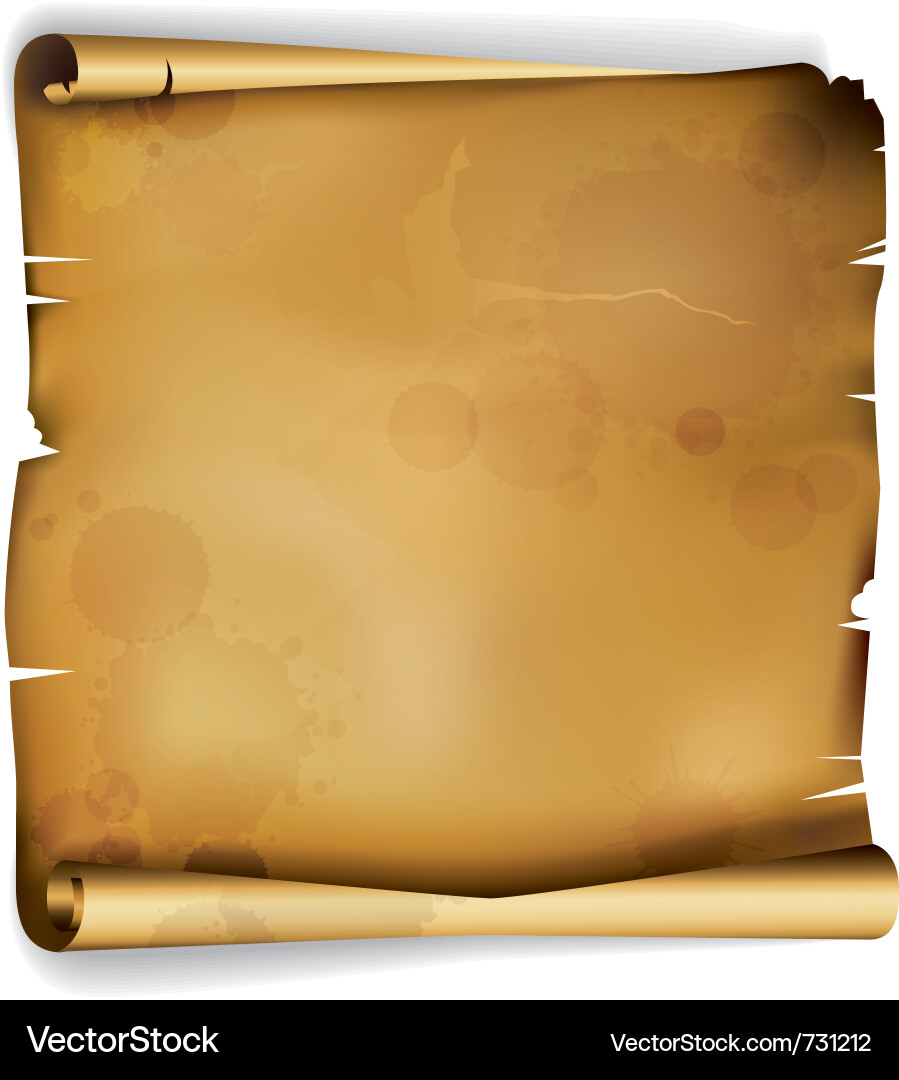 Ancient Scroll vector image