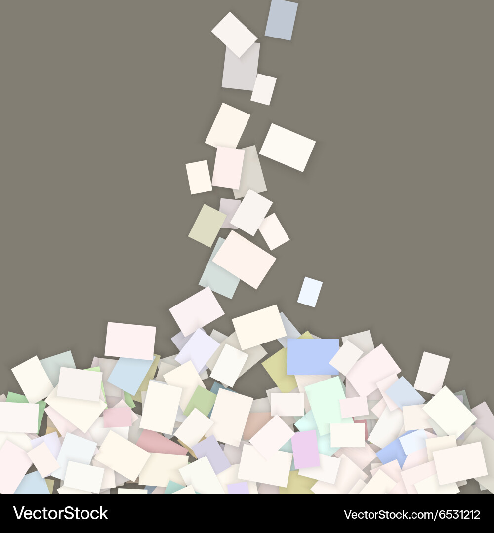 Fall paper note background Royalty Free Vector Image