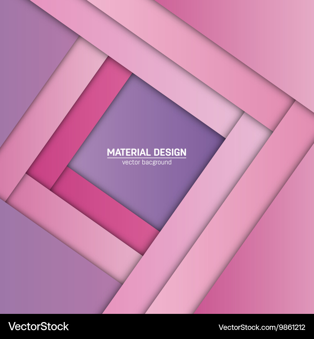 Material design background abstract vector image