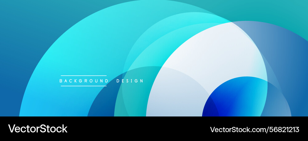 Abstract background features overlapping circles Abstract background features overlapping circles vector image