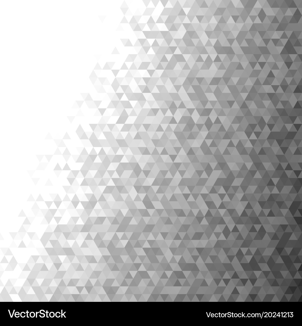 Abstract triangle pattern background - modern vector image
