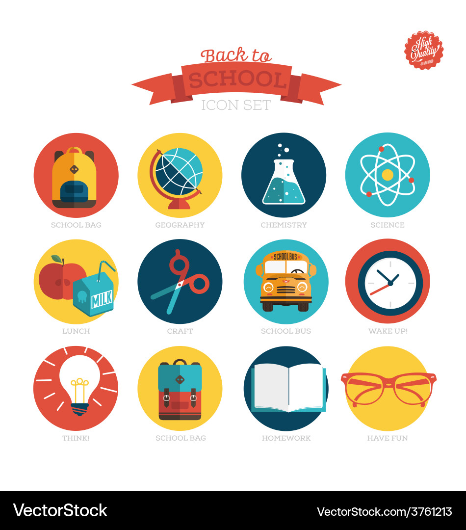 Assorted icons design vector image
