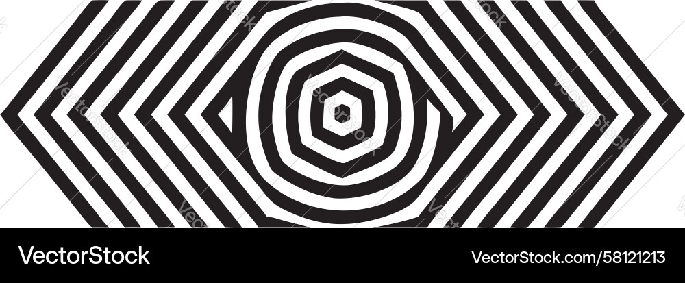 Dynamic Geometric Chevron Pattern Vector Image