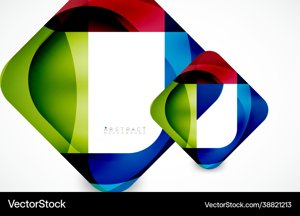 Minimal background abstract square shape Minimal background abstract square shape vector image