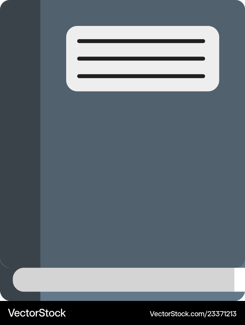 Notebook icon vector image