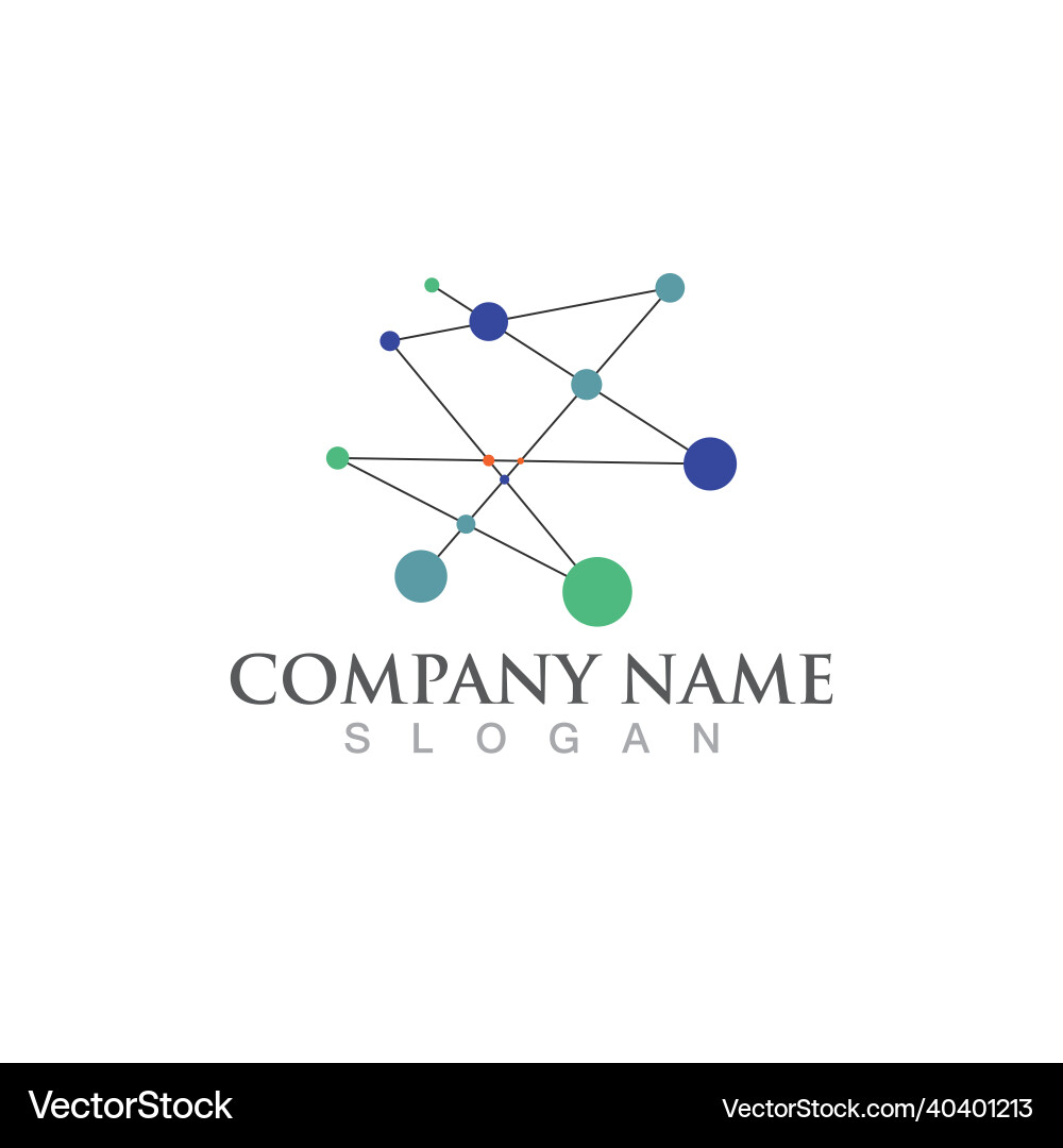 Star clusters logo and symbol image Star clusters logo and symbol image Vector Image