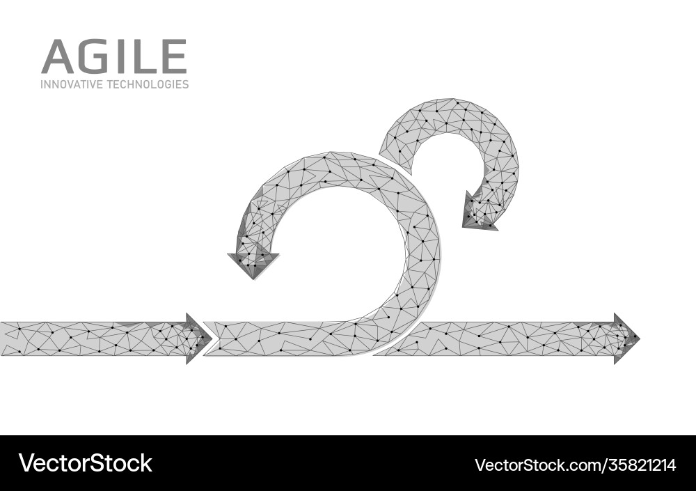 Agile Entwicklung Projekt Lebenszyklus Testsystem Agile Entwicklung Projekt Lebenszyklus Testsystem vektorbild