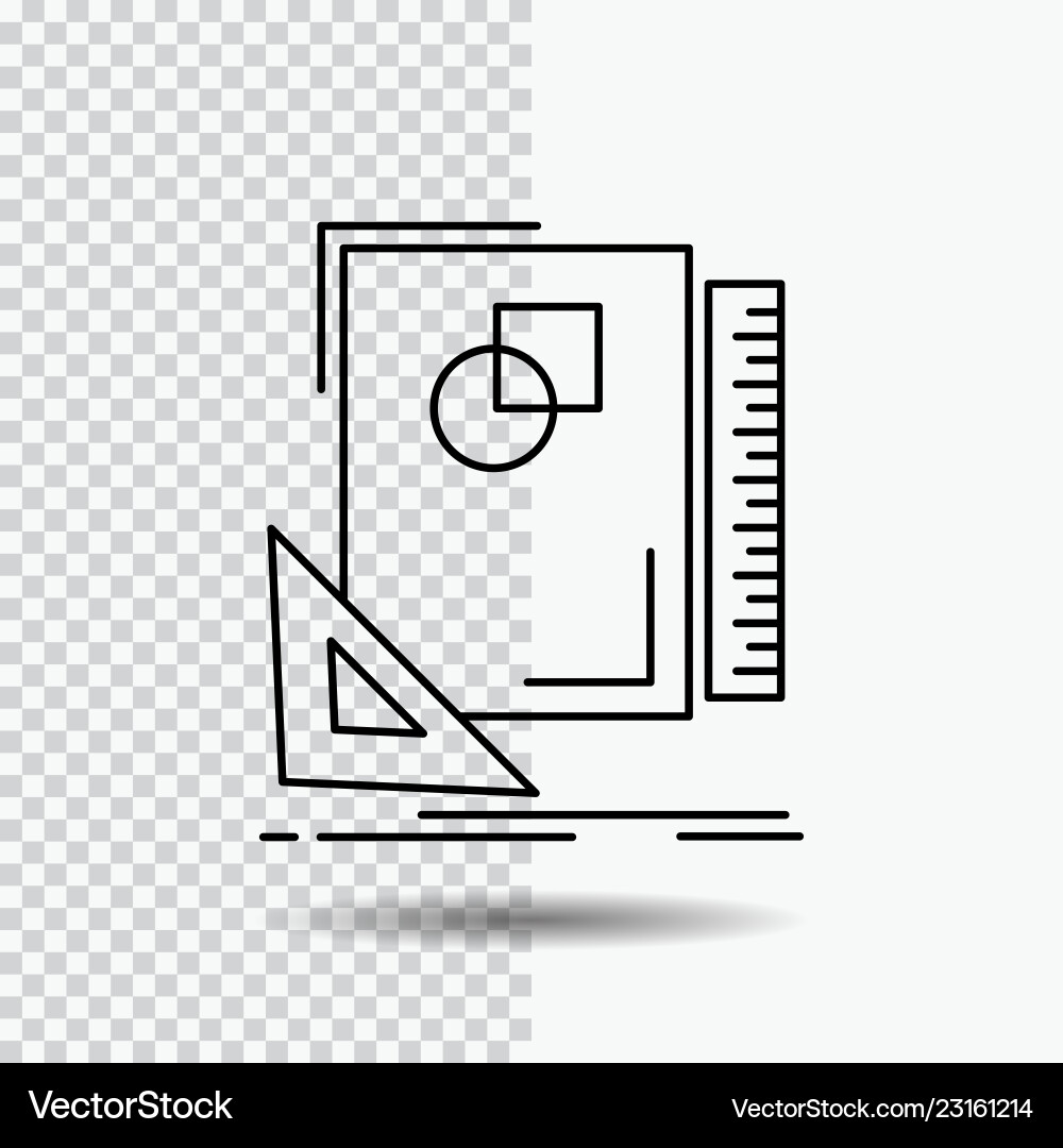 Design layout page sketch sketching line icon Design layout page sketch sketching line icon vector image