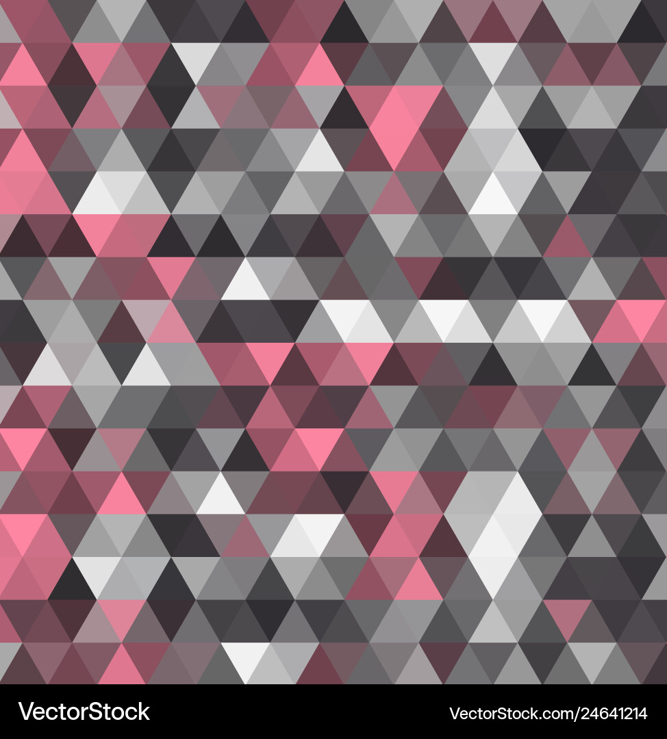 Multicolor geometric triangular low poly style Vector Image