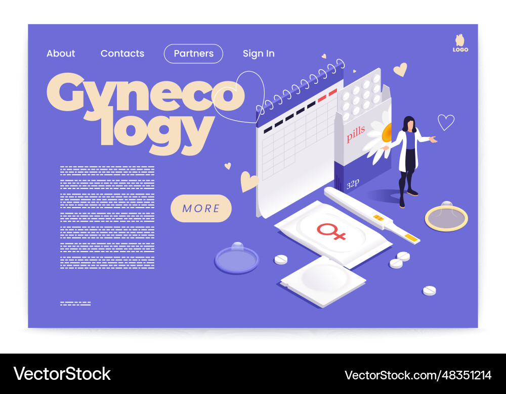 Sections of medicine colored isometric banner Sections of medicine colored isometric banner vector image