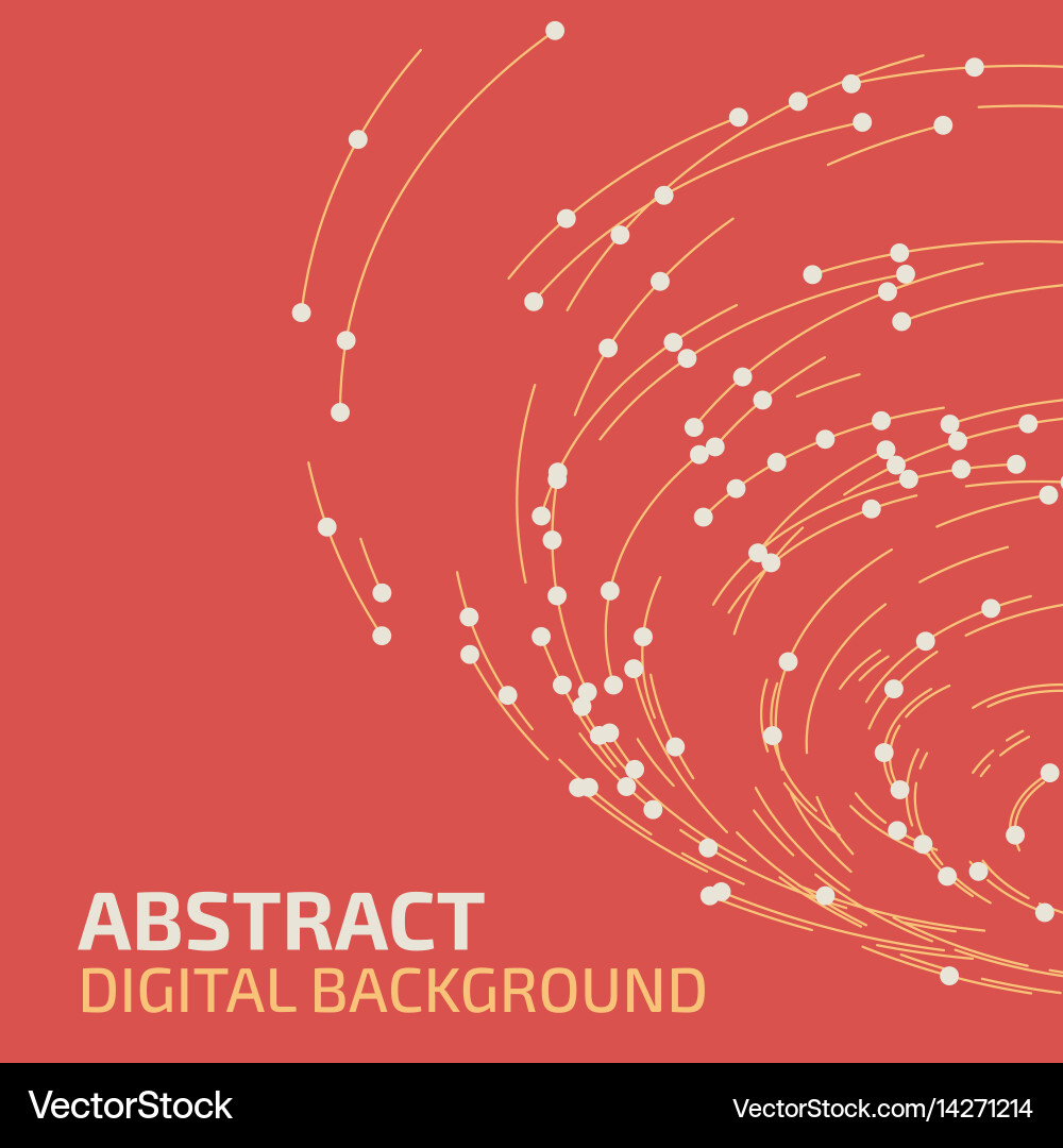 Technology background abstract digital connection vector image