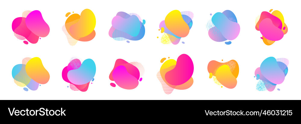 Abstract Color Splash Gradient vector image