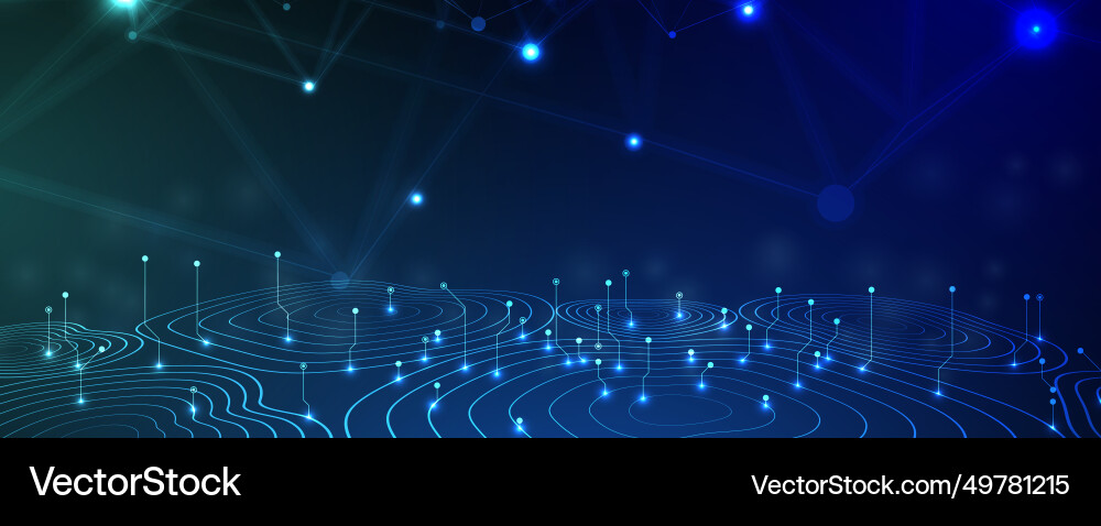 Abstract data background futuristic technology Abstract data background futuristic technology vector image