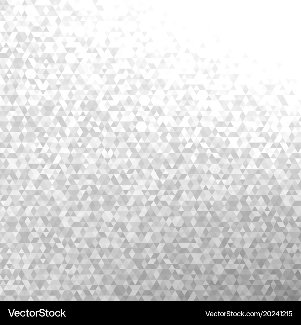 Abstract mosaic triangle tile pattern background vector image