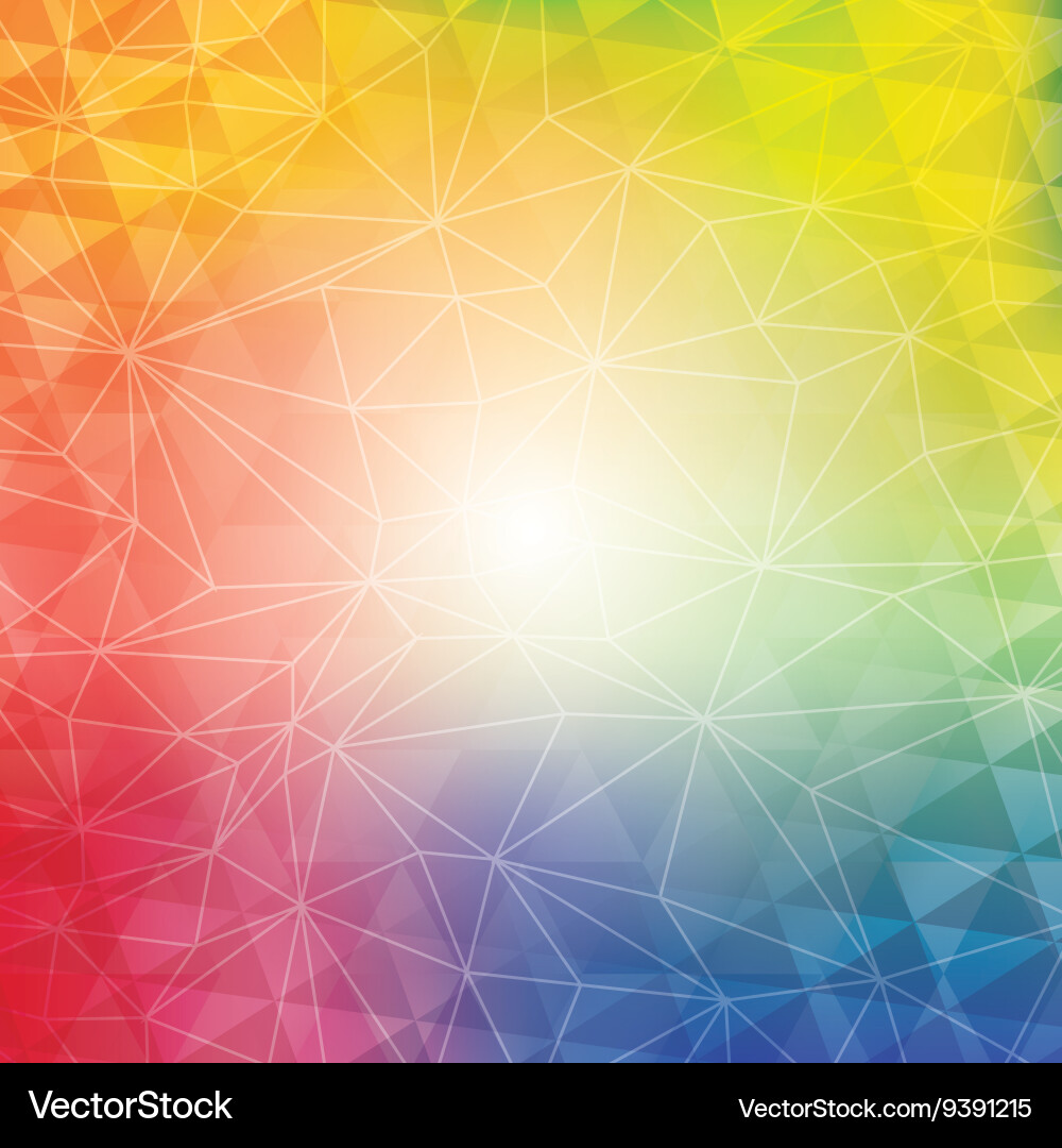Background design polygon icon abstract Vector Image