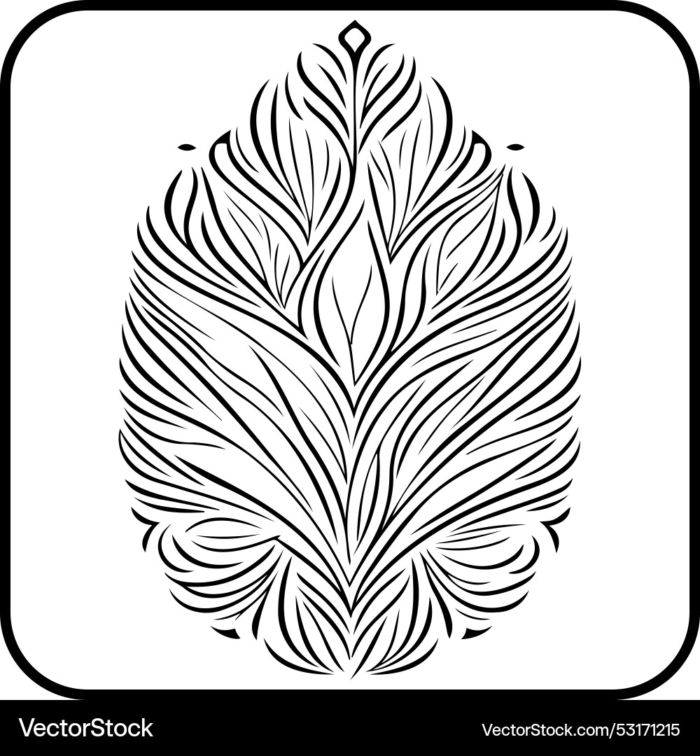 Laser engraving patterns ornament decoration Vector Image