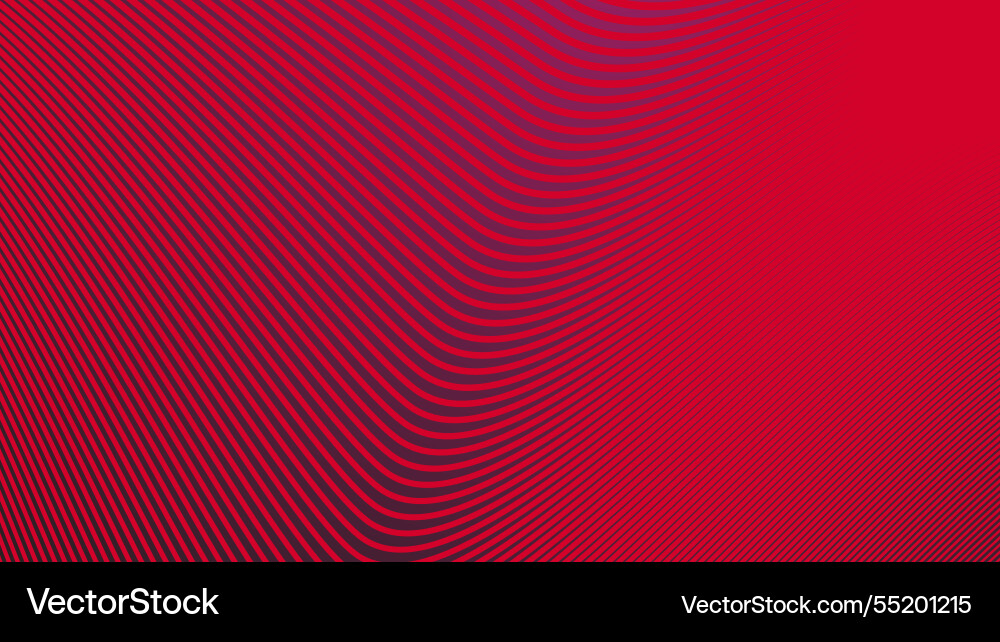 Red gradient with curve line abstract background Red gradient with curve line abstract background Vector Image