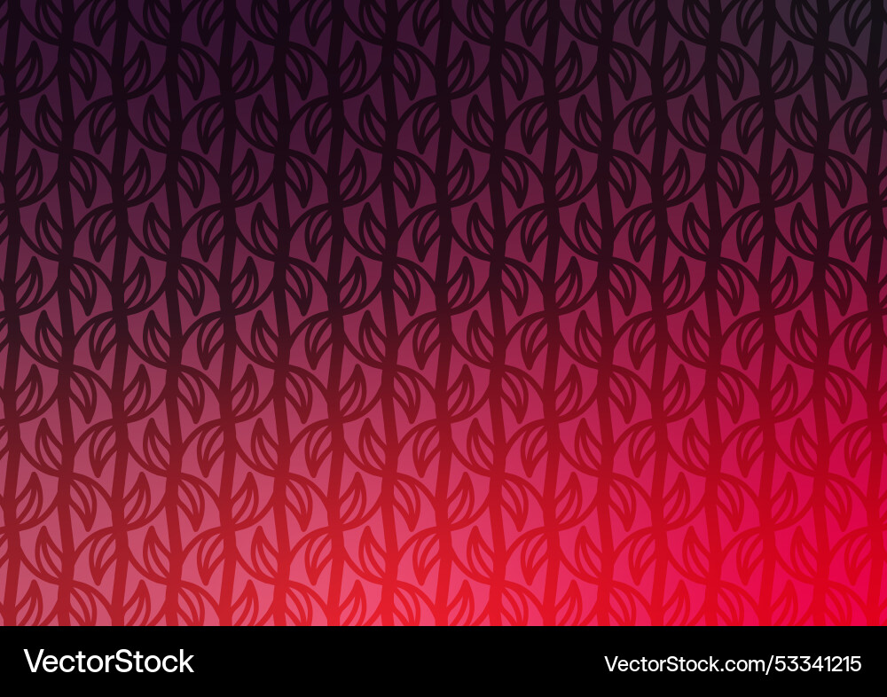 Red pattern line leaf curve presentation Red pattern line leaf curve presentation vector image