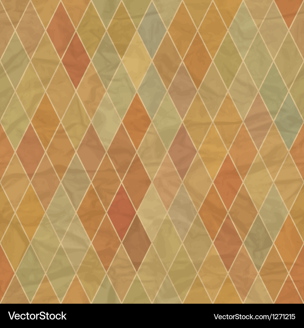Retro Geometric Pattern Vector Image