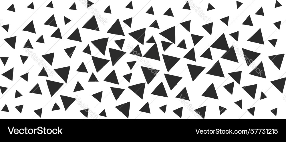 Small scale triangular pattern abstract geometric vector image
