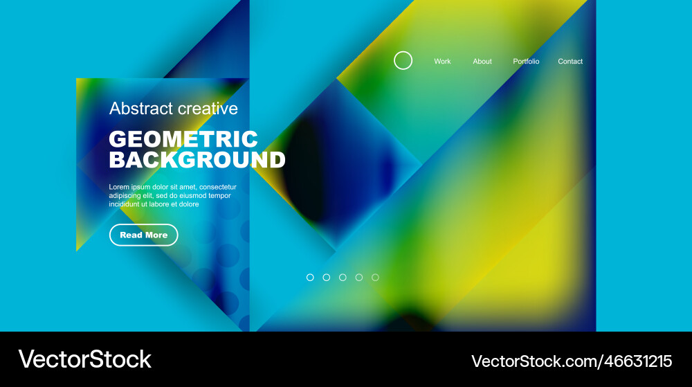 Triangle abstract background Vector Image