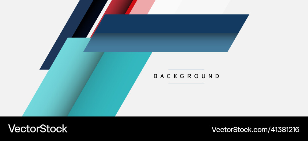 Background abstract overlapping color Vector Image