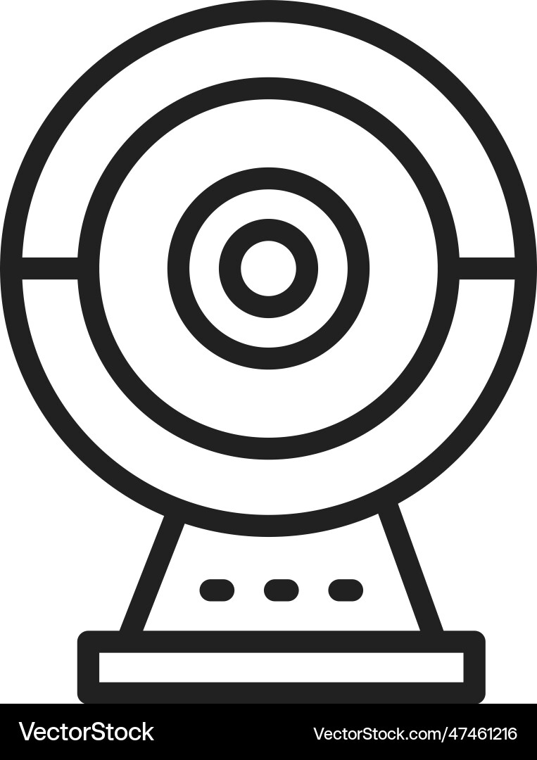 Web camera icon image Vector Image