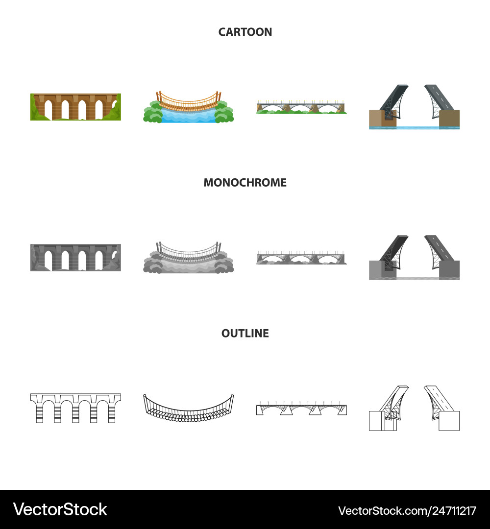 Connection & Symbol Set - Architecture vector image