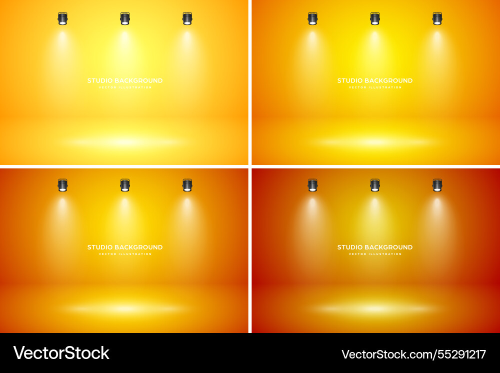 Empty studio abstract background soft spotlight Empty studio abstract background soft spotlight vector image
