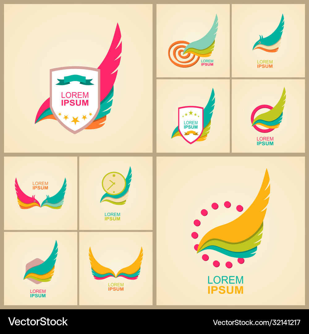 Logo element and abstract web icon globe symbol Logo element and abstract web icon globe symbol Vector Image