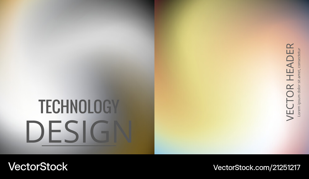 Set of abstract triangle pattern background vector image