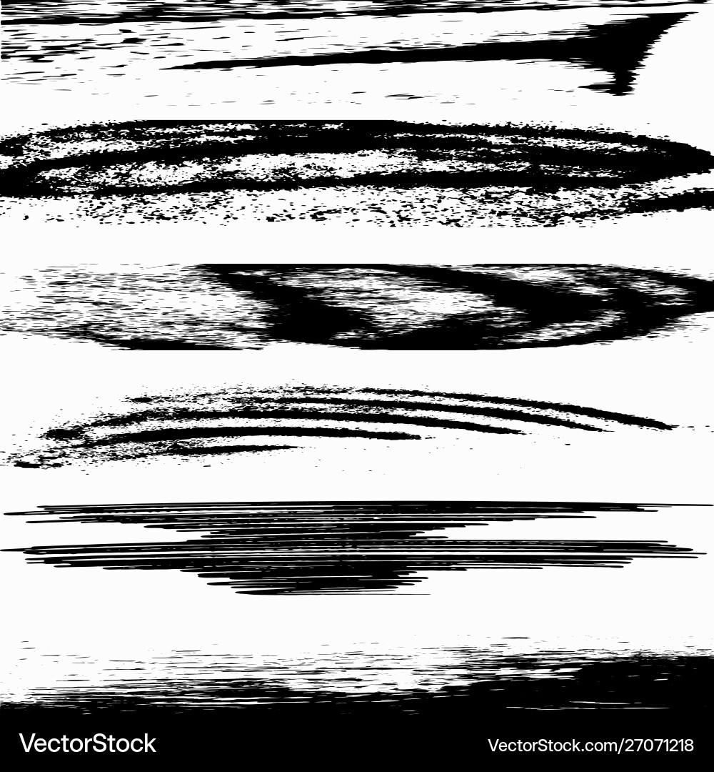 Ink line collection for your design Vector Image