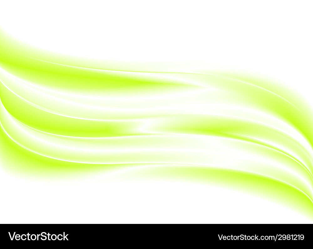 Abstract color wave design element Vector Image