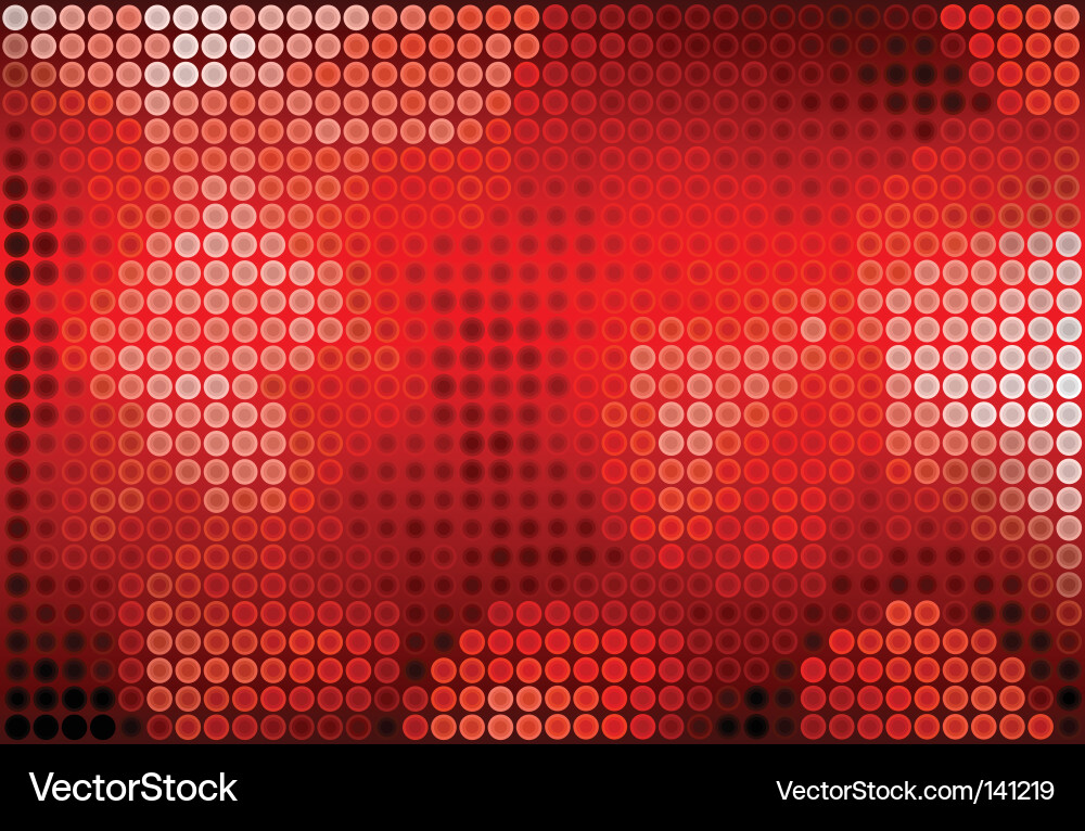 Red pattern Vector Image