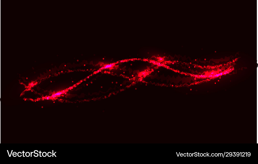 Red texture with bokeh effect abstract vector image