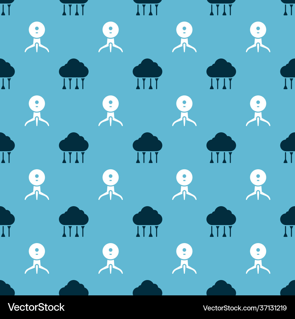 Set network cloud connection and web camera Set network cloud connection and web camera vector image