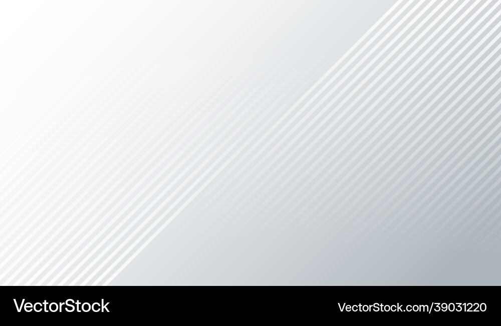 Diagonal White Background with Subtle Lines vector image