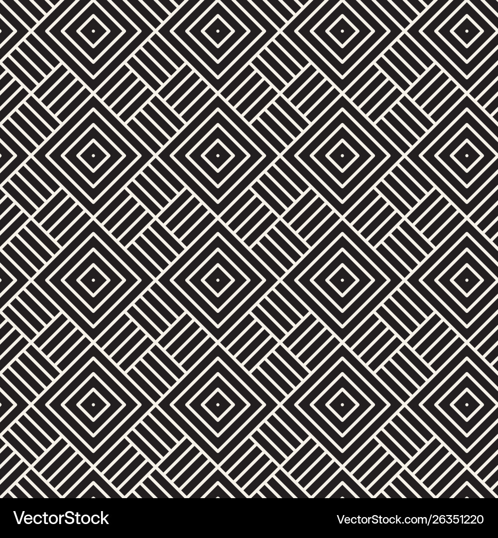 Geometric Lattice Pattern vector image