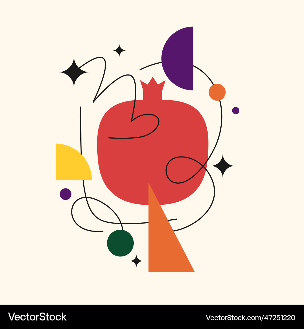 Graphics in a minimalistic style Graphics in a minimalistic style vector image