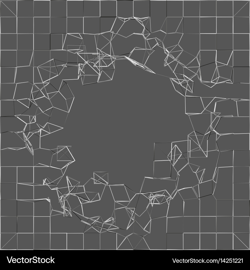 Abstract mesh background chaotically Vector Image