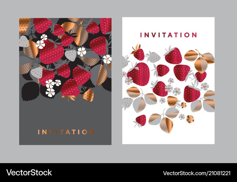 Abstract strawberry design element Abstract strawberry design element vector image