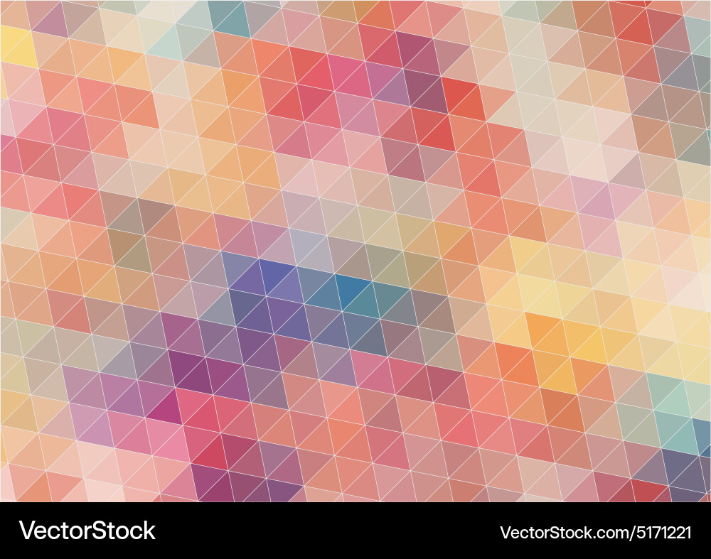Abstract two-dimensional colorful background vector image