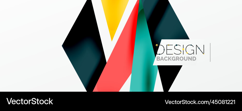 Background color abstract overlapping lines Vector Image