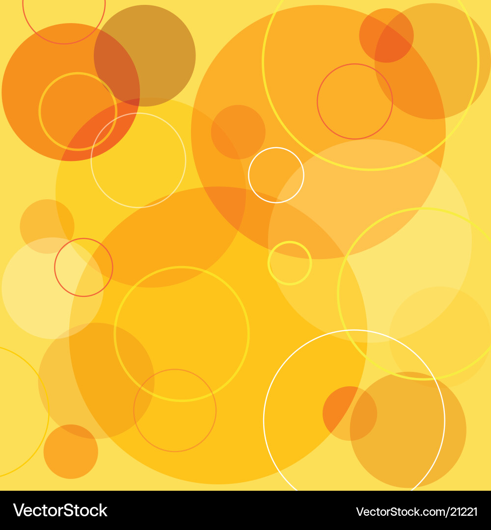 Retro Circles Pattern vector image